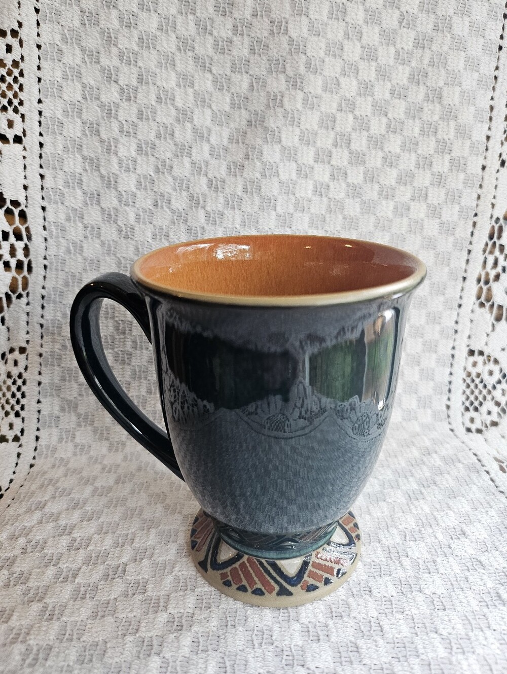 Denby Of England Batik Footed Mug